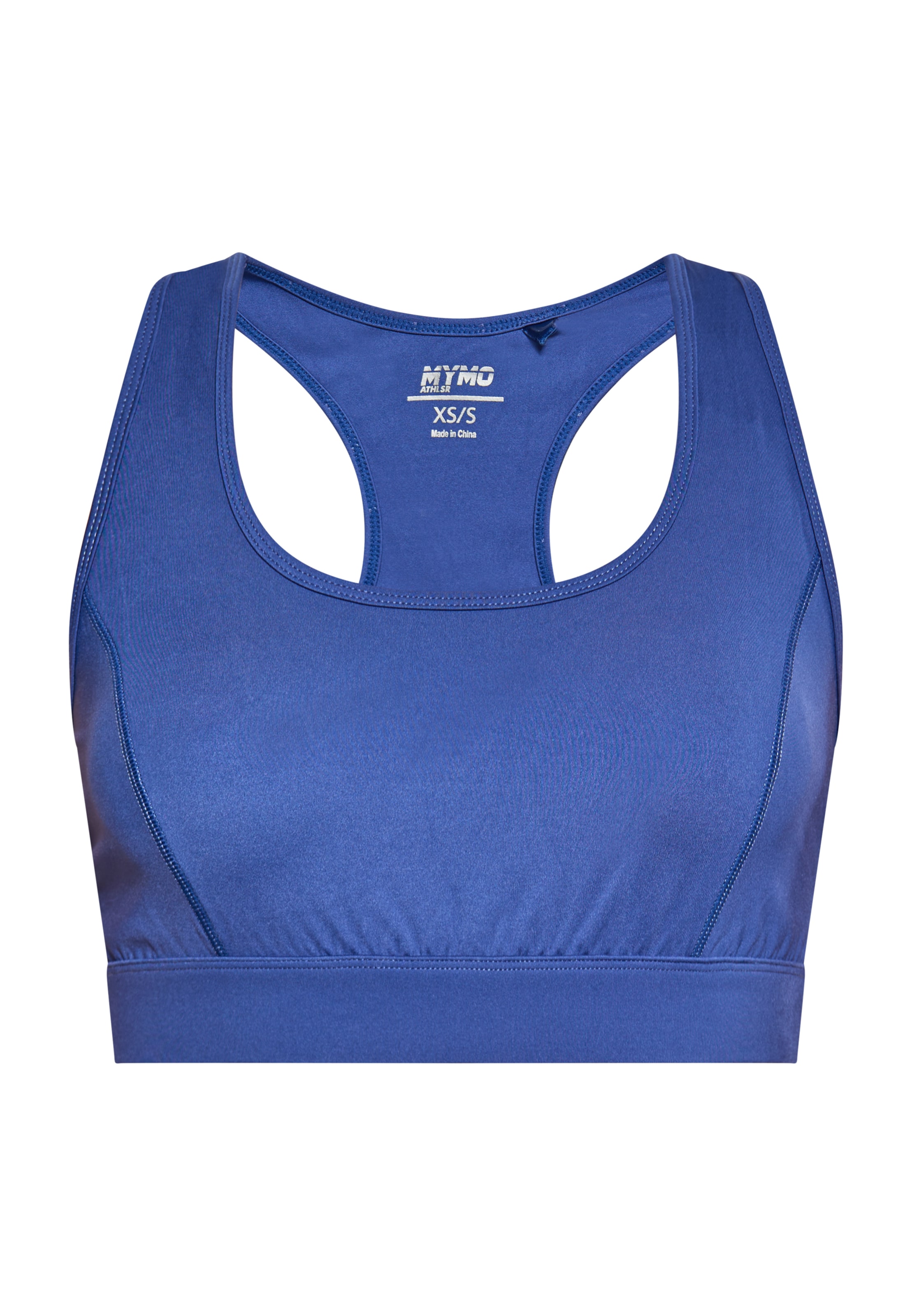 myMo ATHLSR - Sujetador deportivo en azul: frente