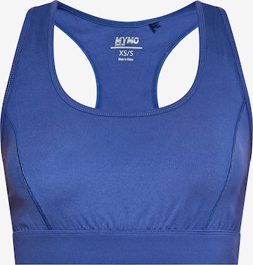 myMo ATHLSR Sport bh in Blauw: voorkant