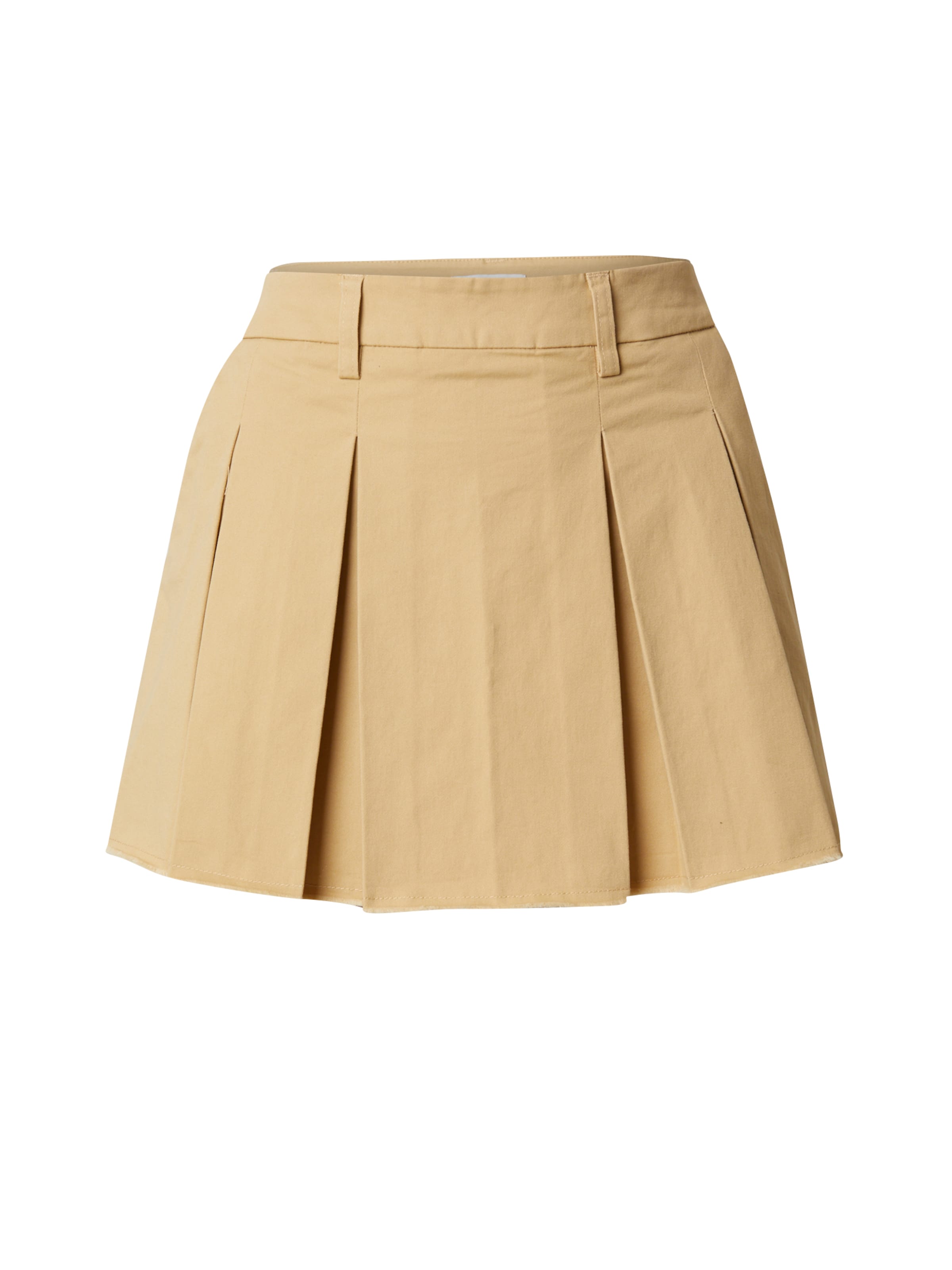 sry dad. Skirt in Beige: front