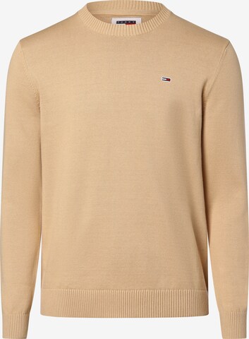 Tommy Jeans Pullover in Beige: predná strana