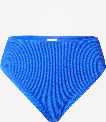 TOPSHOP Bikini Bottoms in Blue: front