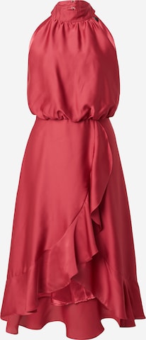 SWINGKoktel haljina - crvena boja: prednji dio