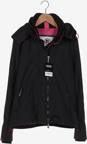 Superdry Jacke L in Schwarz: Vorderseite