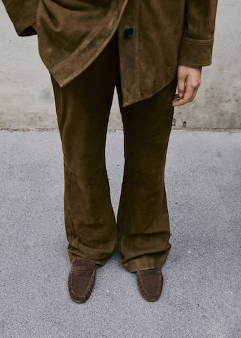 MANGO Classic Flats 'Iso' in Brown