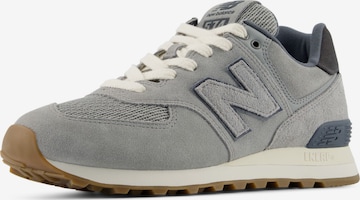 Baskets basses '574' new balance en gris : devant
