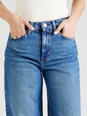 ESPRIT Zvonové kalhoty Džíny – modrá
