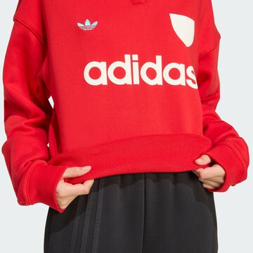 ADIDAS ORIGINALS Sweatshirt in Rood