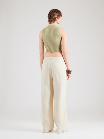 Wide Leg Pantalon Marc O'Polo en marron : derrière