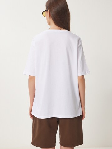 Happiness İstanbul Tričko - Biela