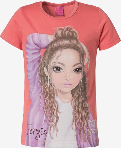 TOP MODEL Shirt in Mixed colors / Apricot, Item view