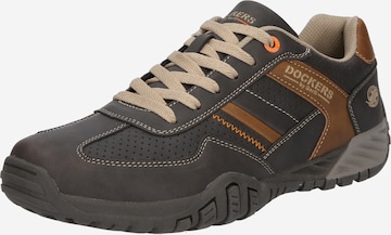 Dockers by Gerli Platform trainers in Brown: front
