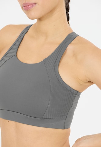 Athlecia Bustier Sport-BH 'Aliya' in Grau