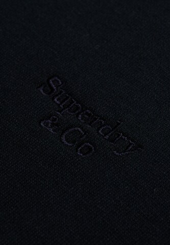 Superdry & Co Sweatshirt 'Essential Serif' in Blauw