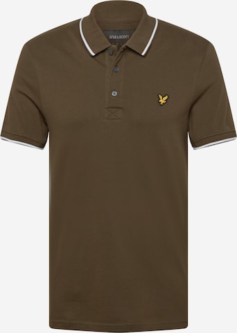 Lyle & Scott Tričko - Zelená: predná strana