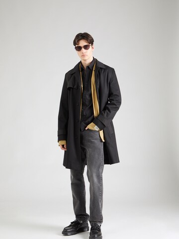 LEVI'S ® Slim Fit Hemd 'Battery' in Schwarz