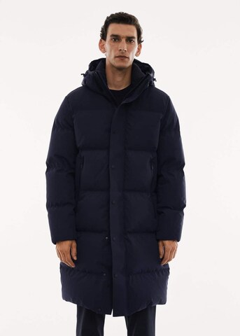 MANGO MAN Mantel  'Oslo' in Blau: Vorderseite