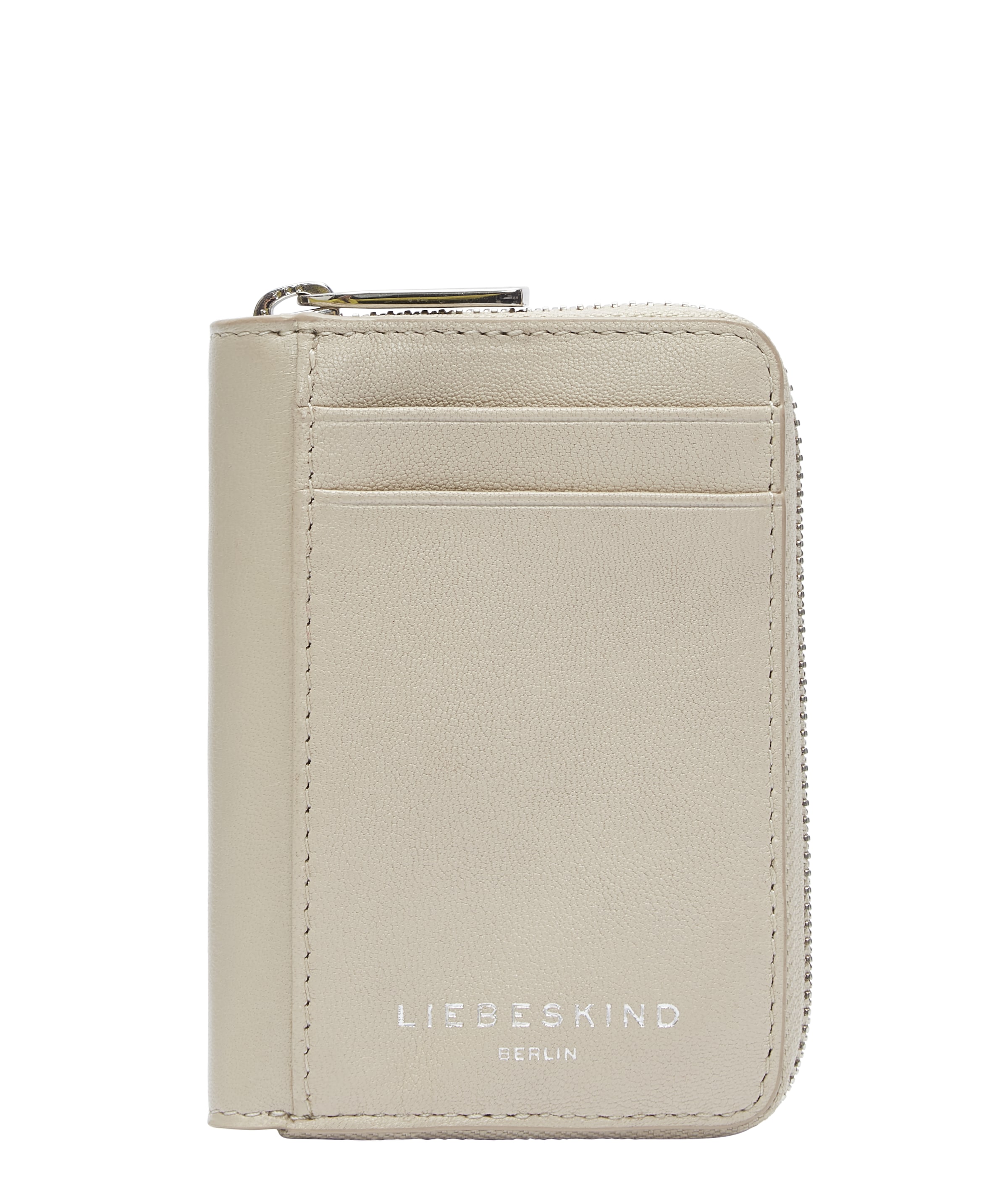 Liebeskind Berlin Portemonnee in Beige: voorkant