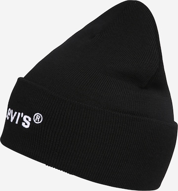 LEVI'S ® Mütze in Schwarz