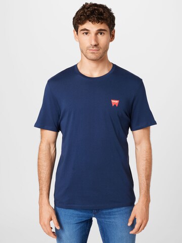 WRANGLER T-Shirt in Blau: predná strana