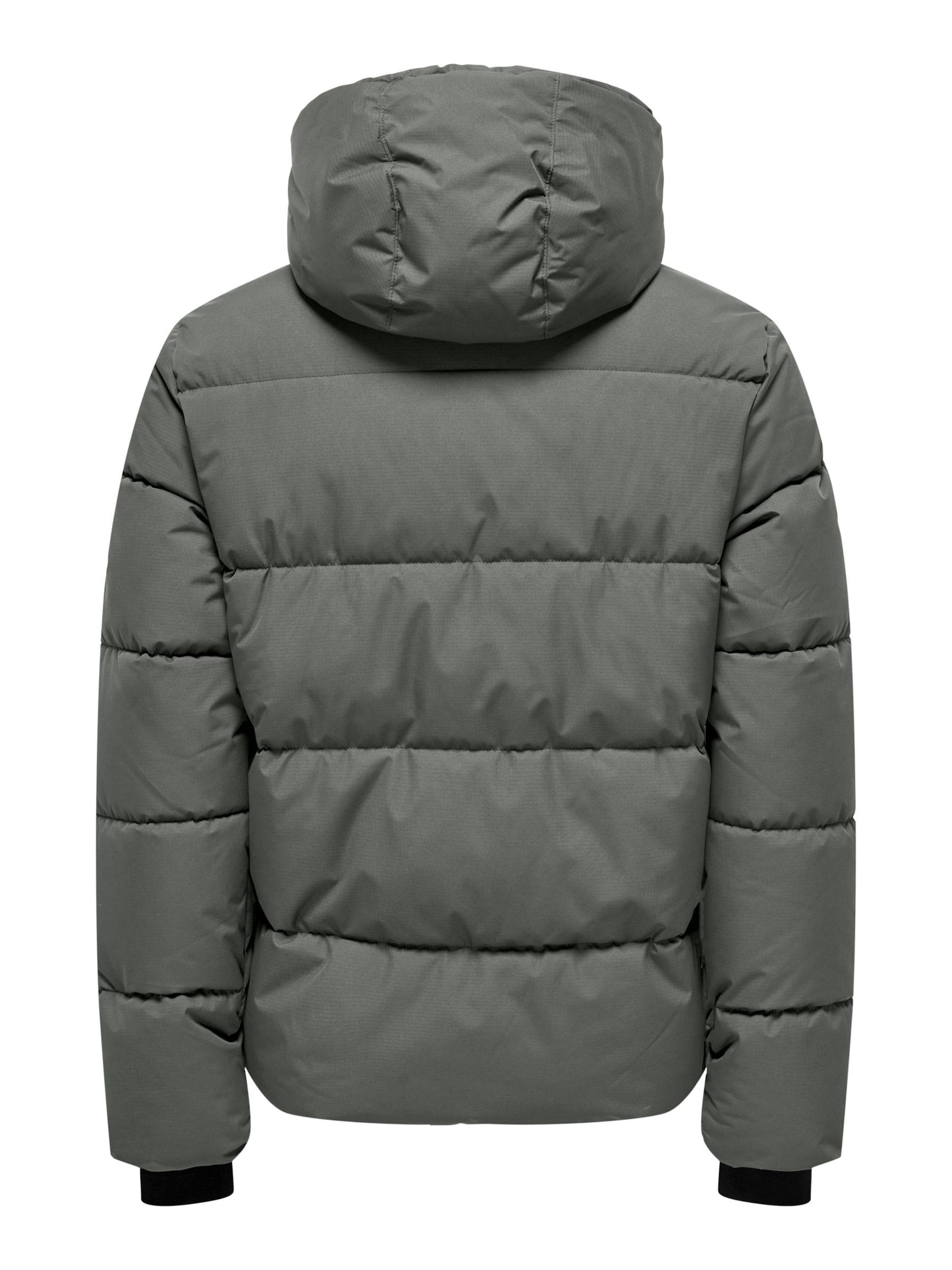 Only & Sons Overgangsjakke 'ONSELIJAH' i grå