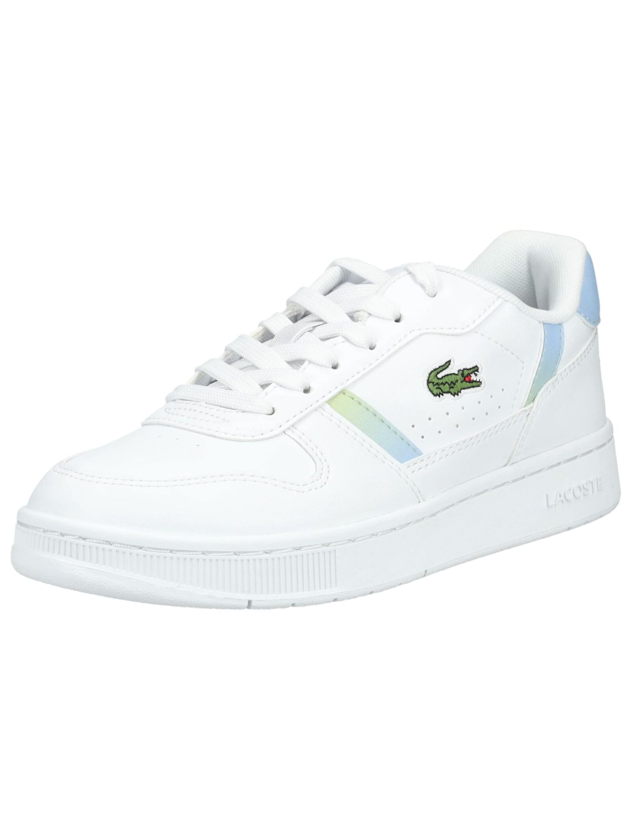 Baskets LACOSTE en blanc : devant