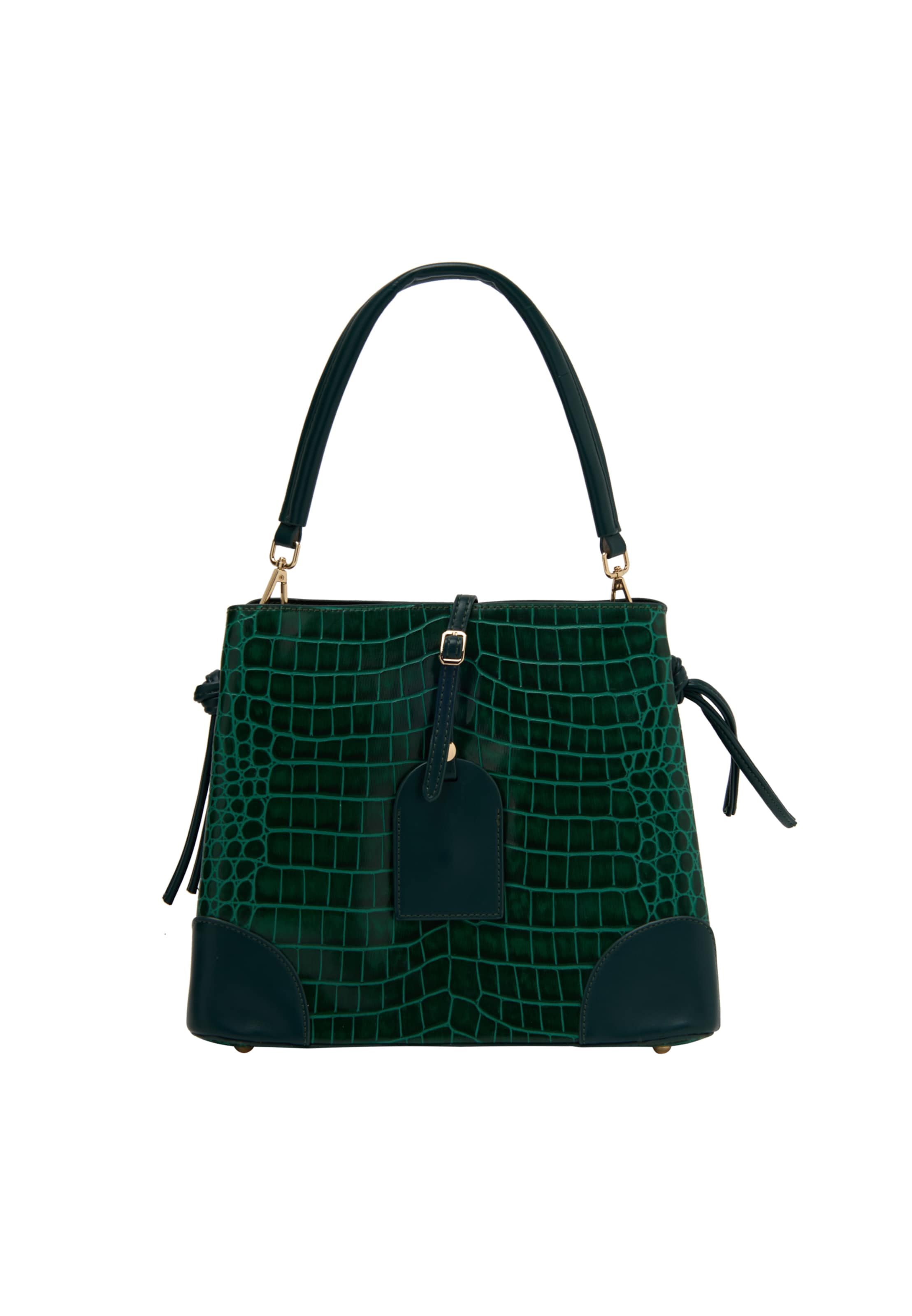 faina Handtas in Groen: voorkant