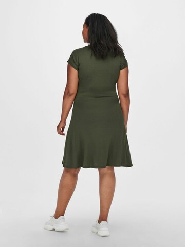 Rochie 'FLAKE' de la ONLY Carmakoma pe verde