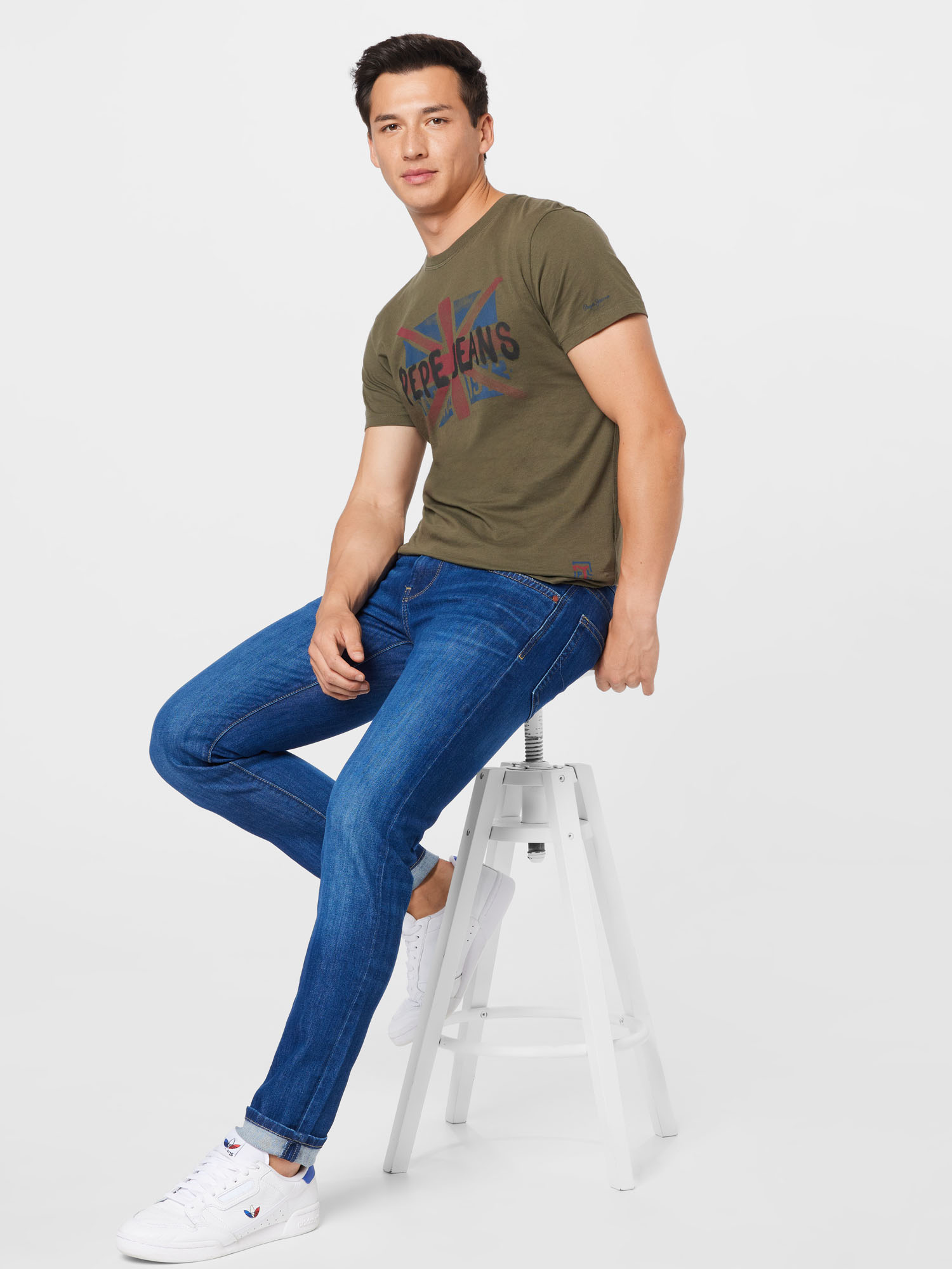 Uomo Ygbx2 Pepe Jeans Jeans Hatch in Blu 
