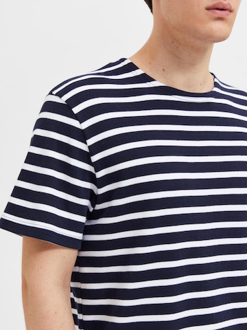 SELECTED HOMME T-shirt 'Briac' i blå