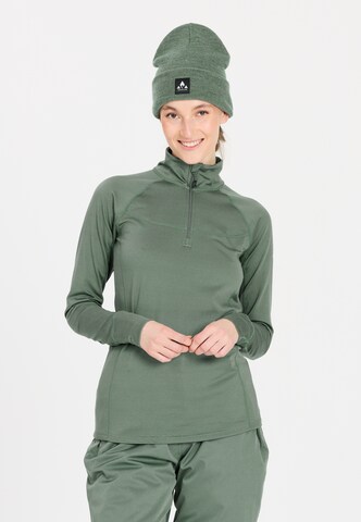 Whistler Functioneel shirt 'Blume' in Groen: voorkant