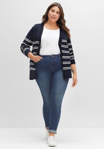 Cardigan SHEEGO en bleu