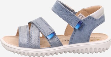 SUPERFIT Sandale 'SPARKLE' in Blau
