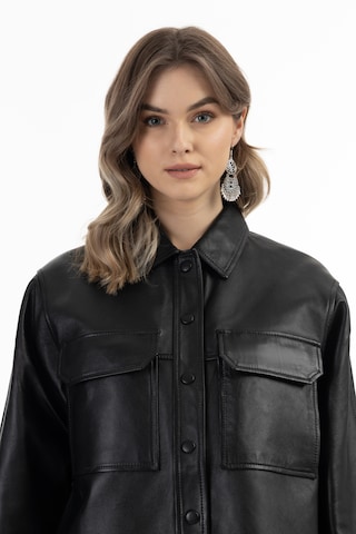 Camicia da donna di DreiMaster Vintage in nero