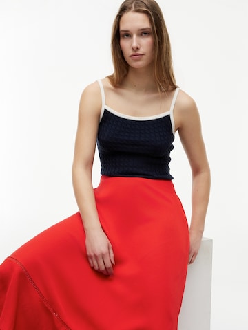 Gonna di TOMMY HILFIGER in rosso