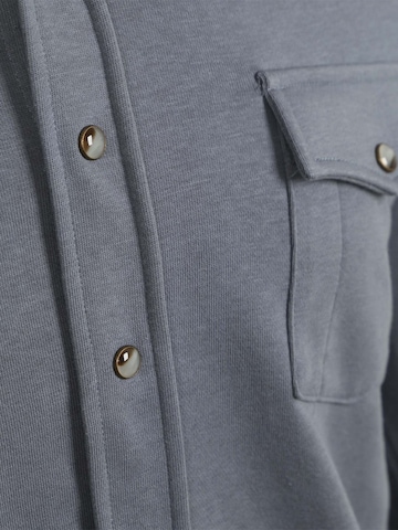 Profuomo Gebreid vest in Blauw