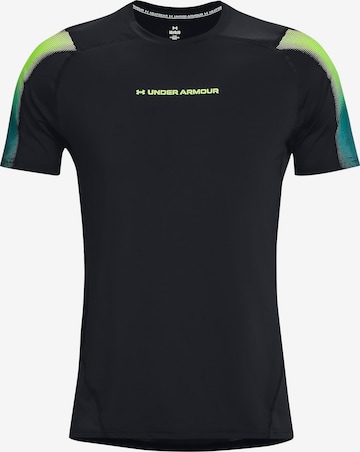 UNDER ARMOUR Funktionsshirt in Schwarz: predná strana