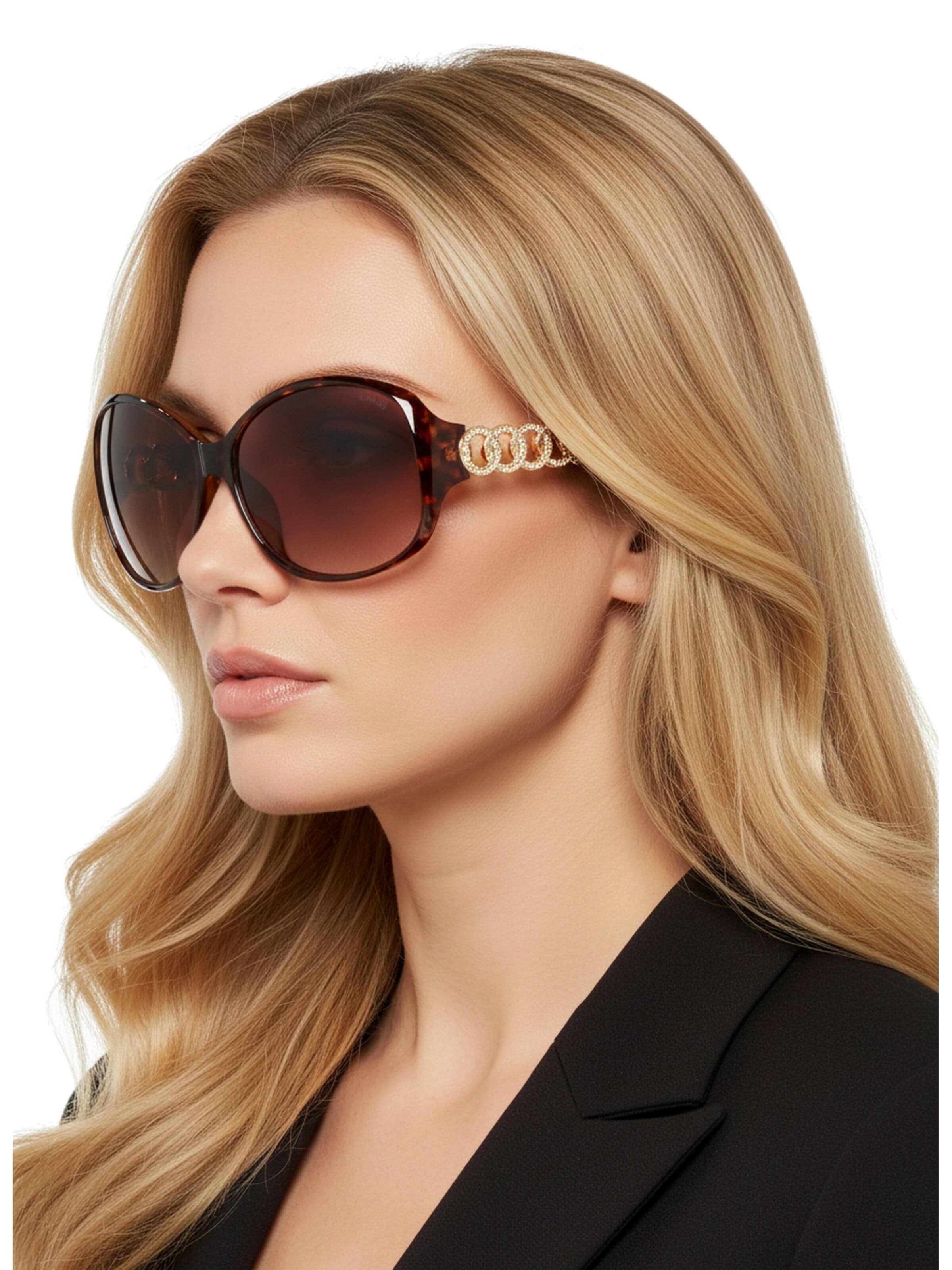 Lunettes de soleil 'Sonnenbrille' GUESS en marron