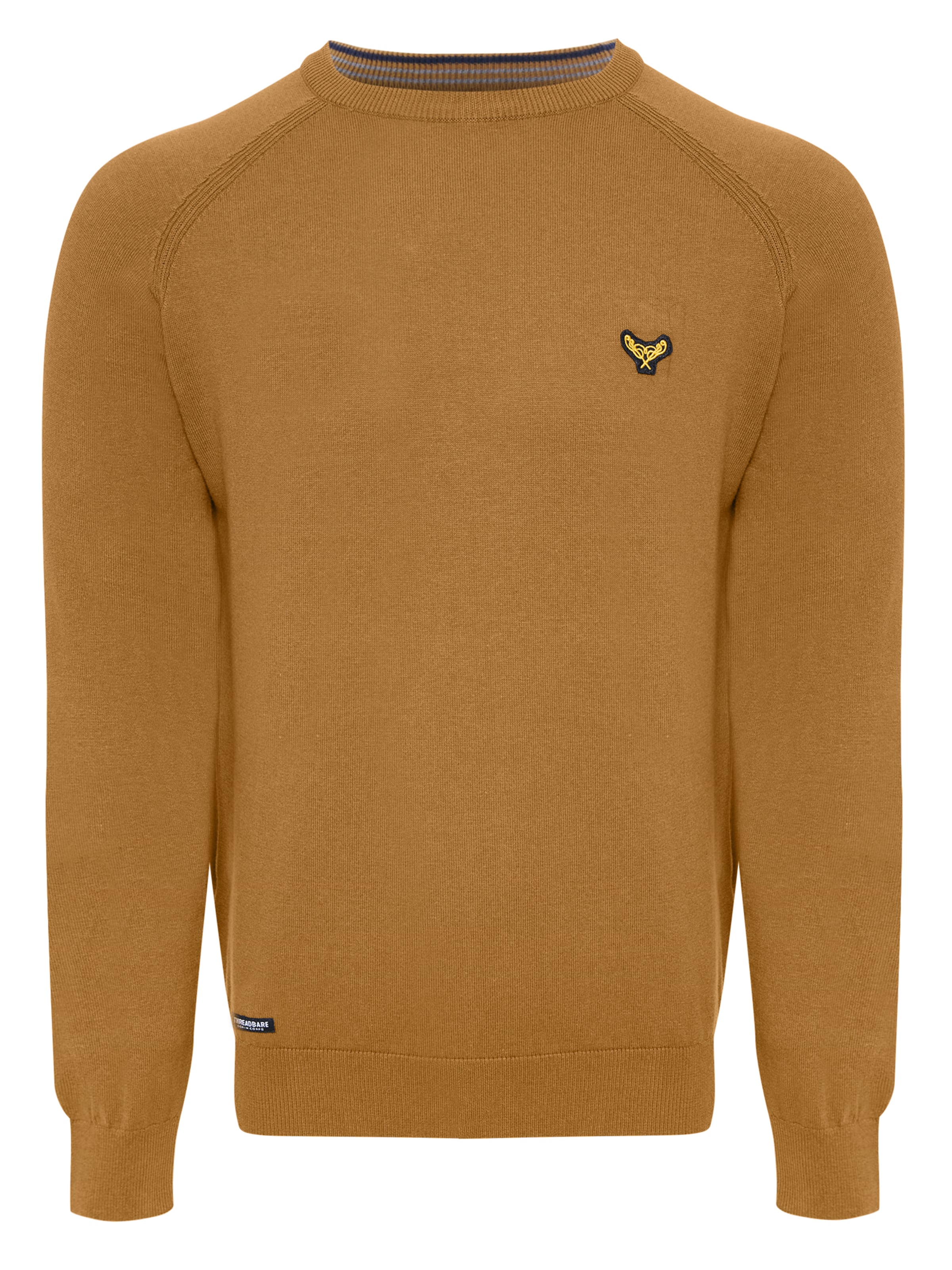 Threadbare Pullover 'Maned' in Braun: Vorderseite