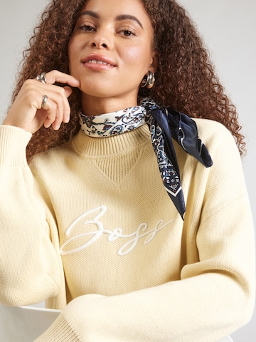 BOSS - Jersey 'C_Finevra' en amarillo