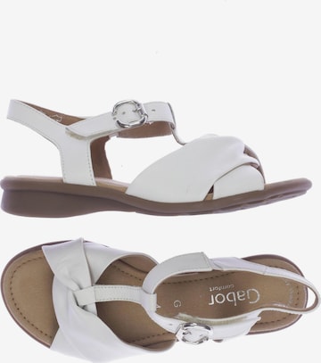 GABOR Sandals & High-Heeled Sandals in 37 in White: front