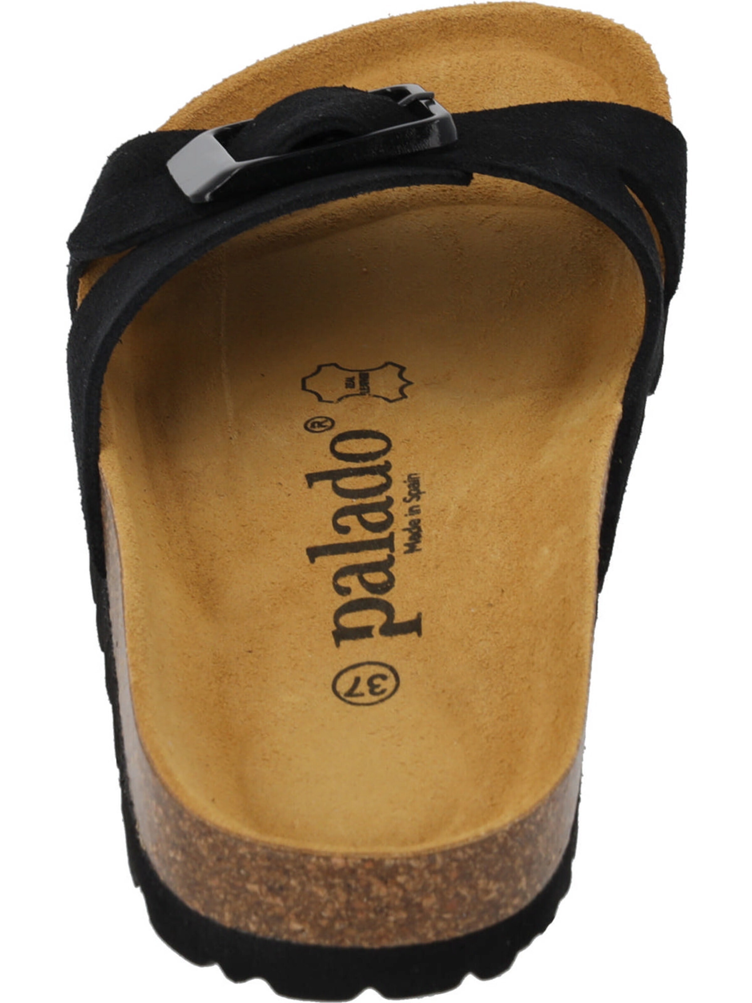 Palado Pantolette 'Palado Tinos Premium Leather'‌‌‌‌‌‌‌‌ in Schwarz