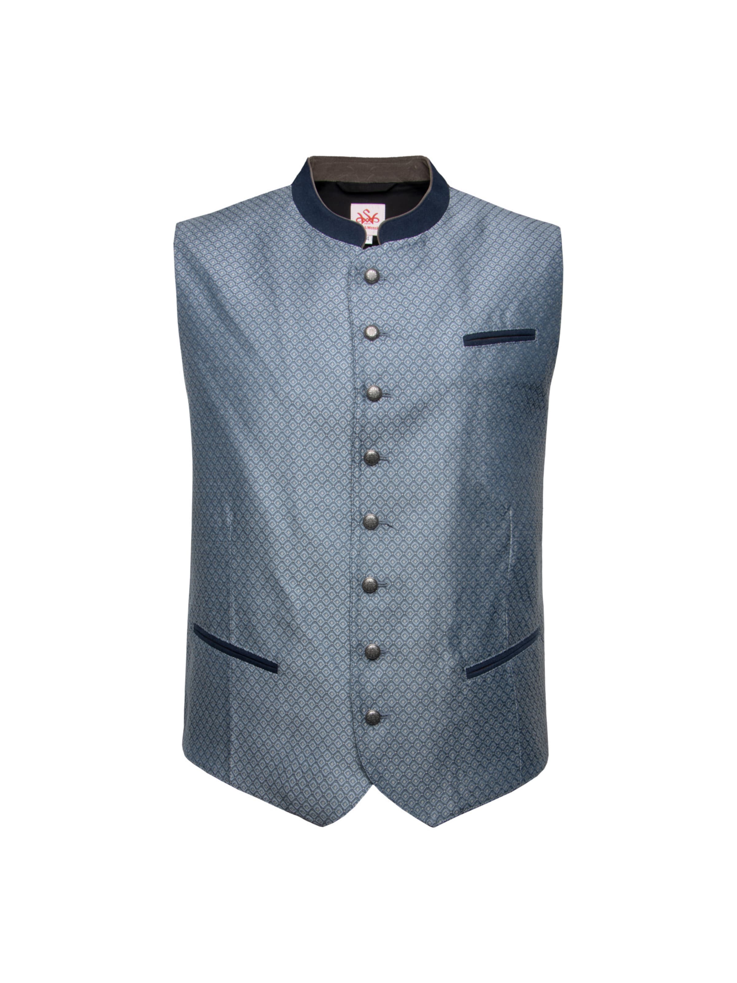 Gilet 'Daniel' di SPIETH & WENSKY in blu: frontale