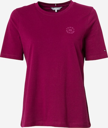 TOMMY HILFIGER T-Shirt in Lila: predná strana