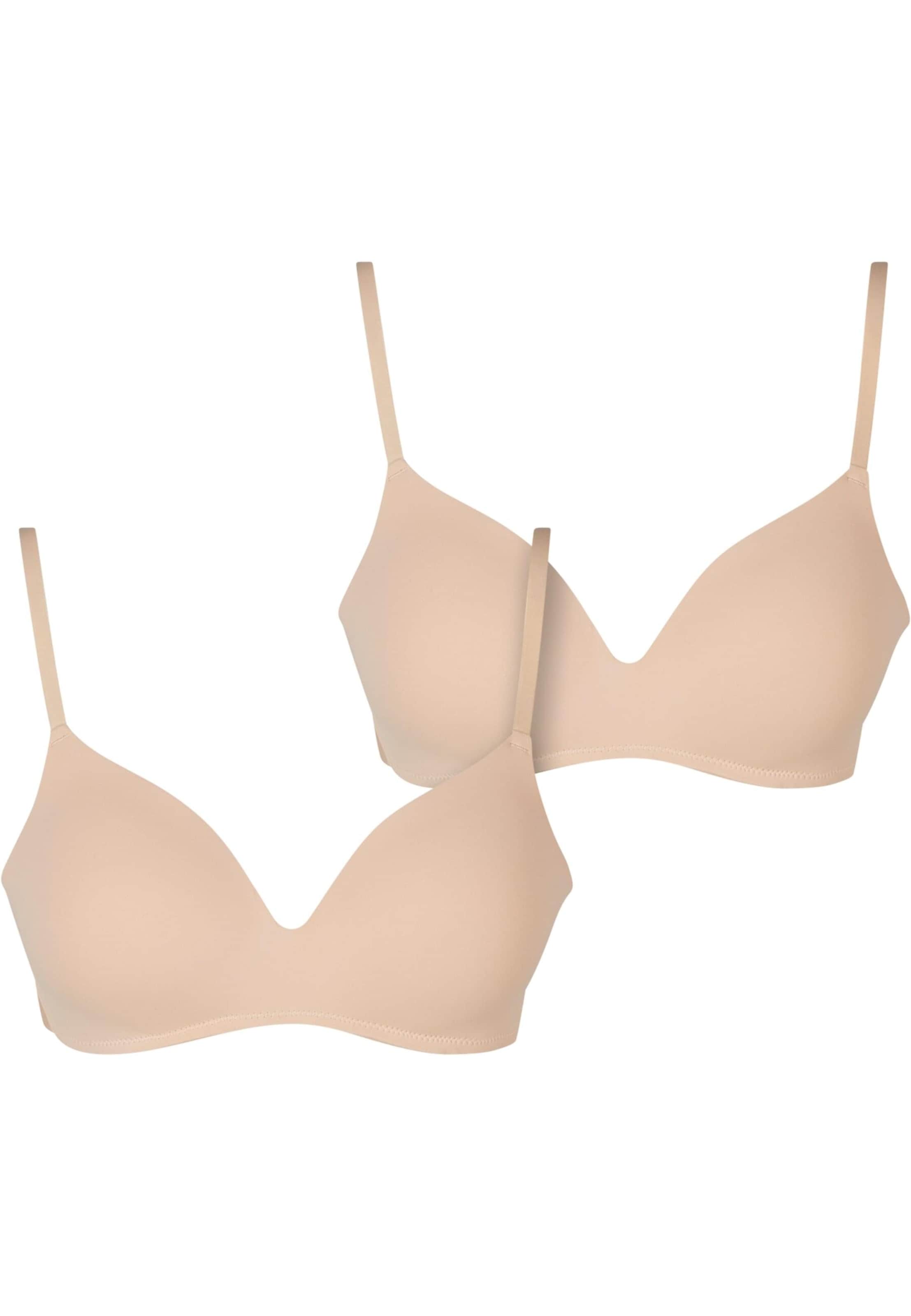 Urban Classics Бюстгальтер в Бежевый: спереди