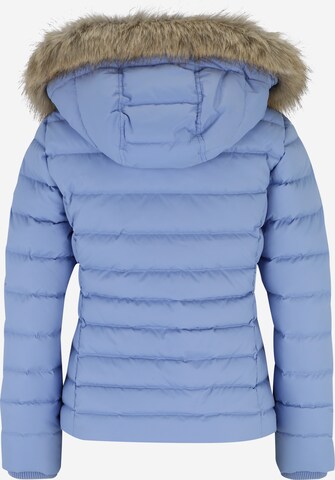 Tommy Jeans Winter Jacket 'Essential' in Blue