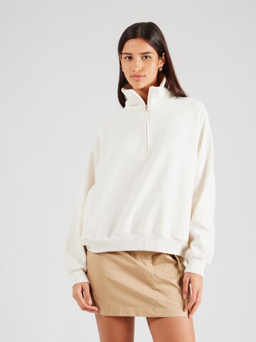 HOLLISTER Sweatshirt in White: front