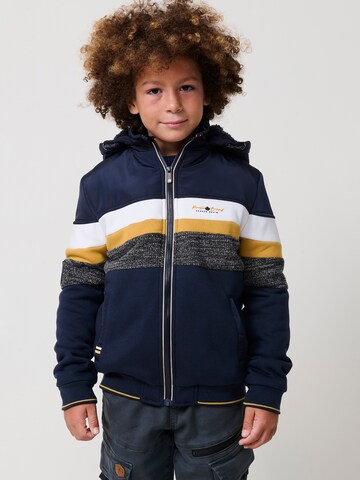 KOROSHI - Casaco meia-estação em azul: frente