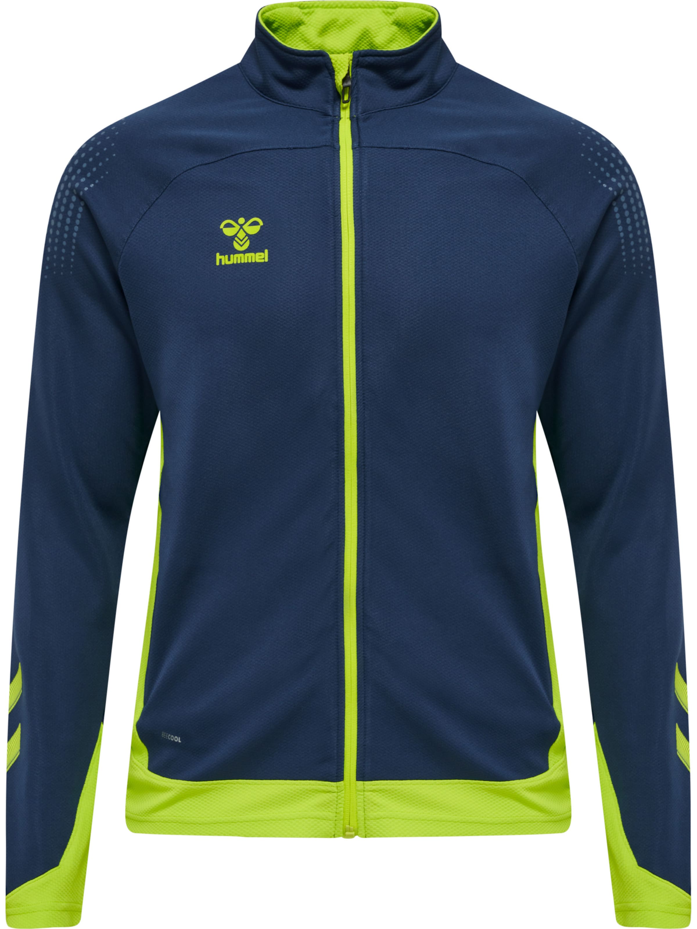 Hummel Sportssweatjakke 'Lead' i blå: forside