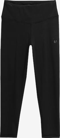 4F Παντελόνι φόρμας σε μαύρο: μπροστά