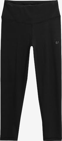 4F Skinny Sportbroek in Zwart: voorkant